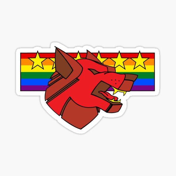 Item preview, Battletech Mechwarrior Clan Wolf Pride Emblem LGBTQIA+  designed and sold by TheBritishGeek.
