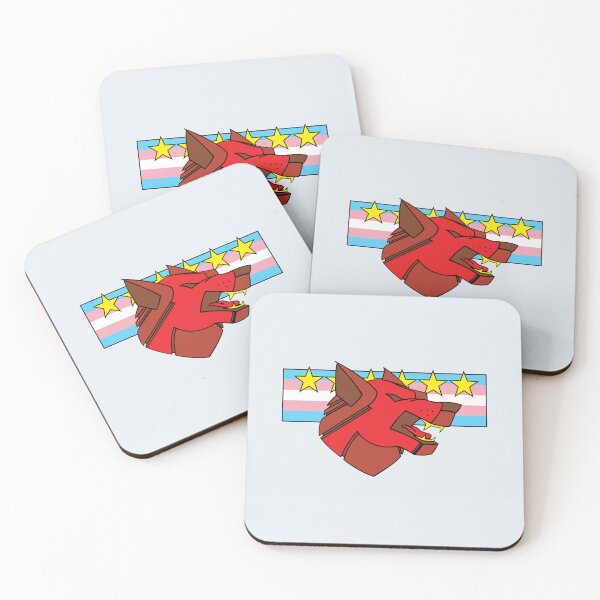 Artikelvorschau, Battletech Mechwarrior Clan Wolf Trans Pride Emblem LGBTQIA+ entworfen und verkauft von TheBritishGeek.