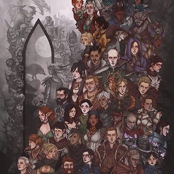 Artwork thumbnail, The precipice of change | Tapestry of DA Companions by keyvei