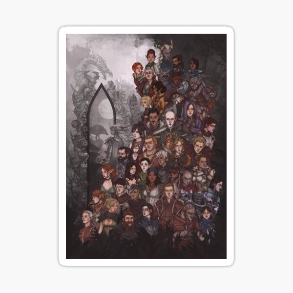 Artikel-Vorschau von Der Abgrund der Veränderung | Tapestry of DA Companions, designt und verkauft von keyvei.