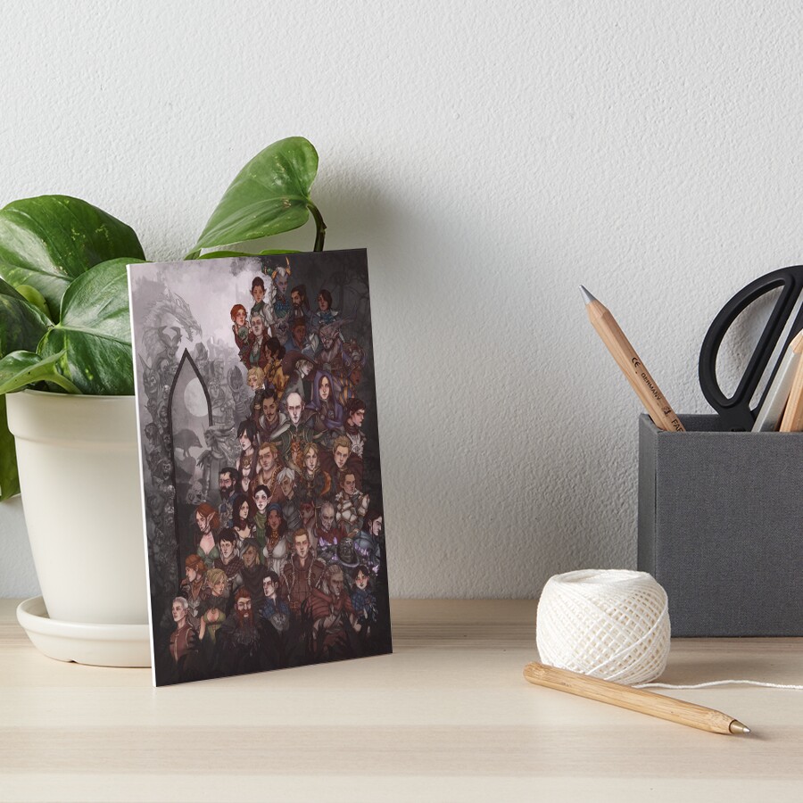 Item preview, Art Board Print designed and sold by keyvei.