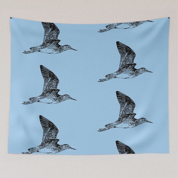 Item preview, Wood Sandpiper Black Design  designed and sold by designsasstultd.