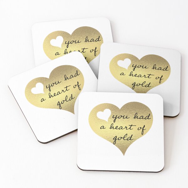 Item preview, Heart of gold lyric design designed and sold by spicystylesco.