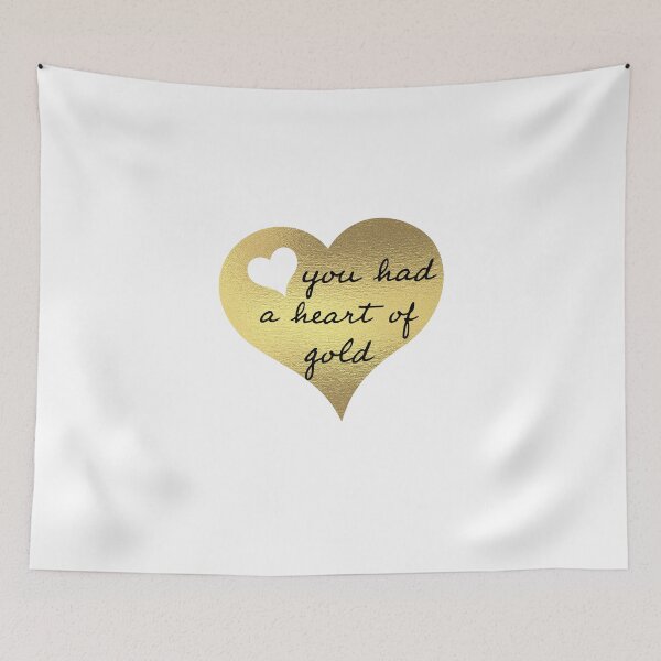 Item preview, Heart of gold lyric design designed and sold by spicystylesco.