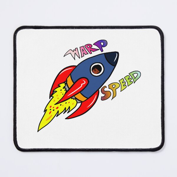 Item preview, Space Rocket warp speed designed and sold by Grant Wilson.