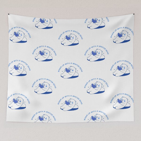 Item preview, Warm Up With A Winter Read designed and sold by DrawonBooks.
