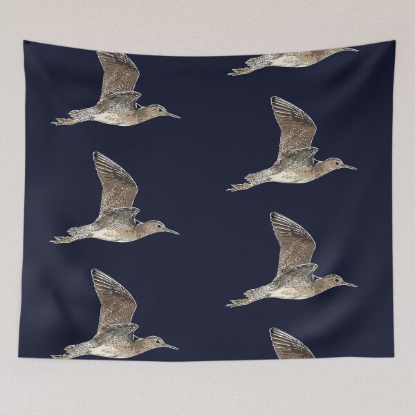Item preview, Wood Sandpiper White Alternate Design  designed and sold by designsasstultd.