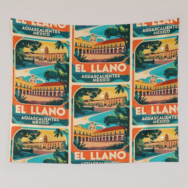 Item preview, El Llano Aguascalientes Mexico Mexico Vintage Travel Tourism designed and sold by TravelersGems.