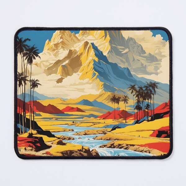 Item preview, Caucasia Colombia Retro Vintage Poster Tourism designed and sold by TravelersGems.