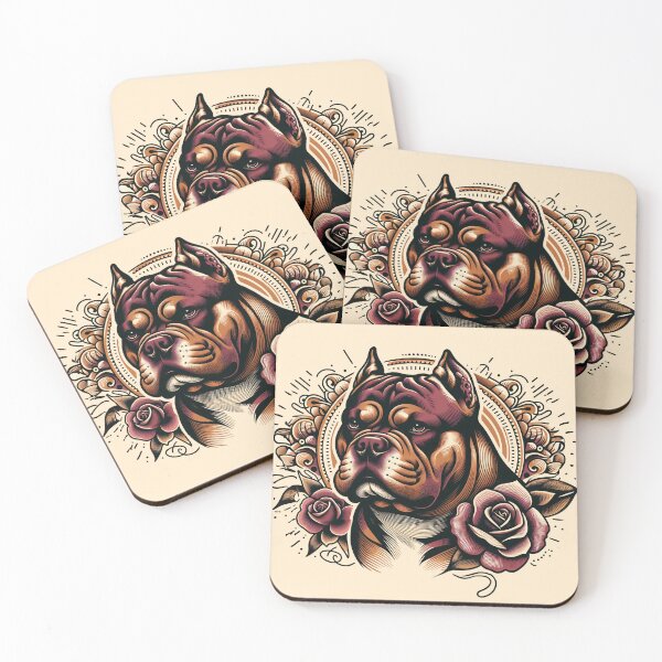 Item preview, American Bully logo pit bull XL bully exotic bully dogs  designed and sold by MBA.