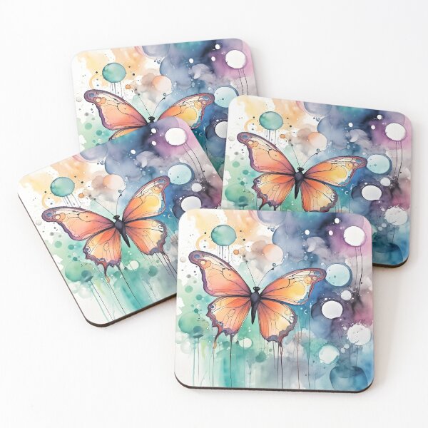 Item preview, watercolor  butterfly designed and sold by bogfl.