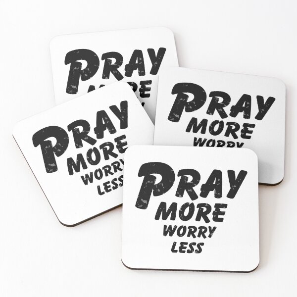 Item preview, PRAY MORE WORRY LESS - MOTIVATIONAL QUOTES- CHRISTIAN QUOTES designed and sold by Gihan-Design.