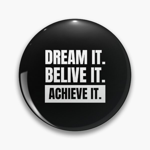 Item preview, Dream it,belive it,achieve it designed and sold by Zen Fit.