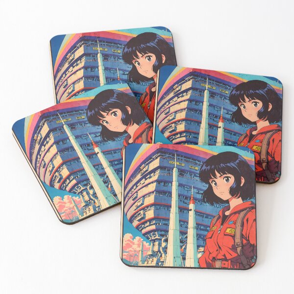 Item preview, Chelyabinsk Retro Anime Girl 80s Russia Vintage Travel designed and sold by Retro-Anime9.
