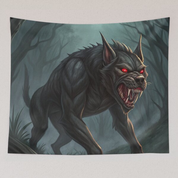 Item preview, Goblin hellhound 16 designed and sold by AIfolklore.