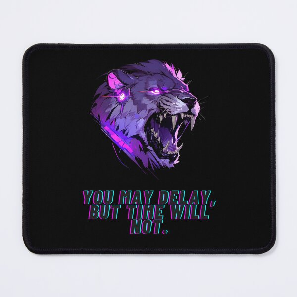 Item preview, You may delay, but time will not quote designed and sold by SMARTKIT DESIGNAGENCY.