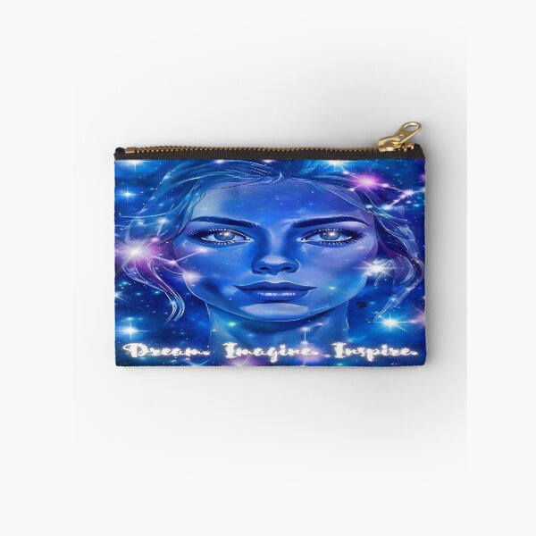 Item preview, Dreamy Cosmic Portrait with Celestial Constellations designed and sold by gleefulme.