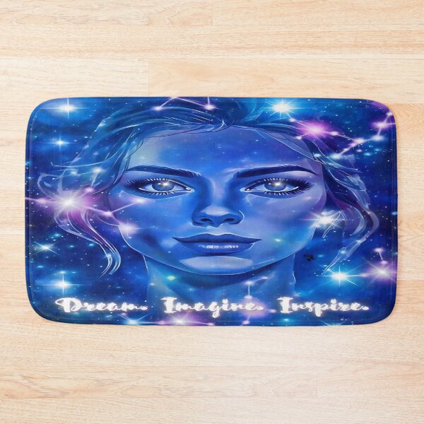Item preview, Dreamy Cosmic Portrait with Celestial Constellations designed and sold by gleefulme.
