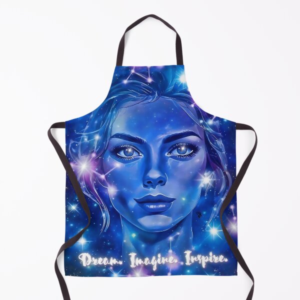 Item preview, Dreamy Cosmic Portrait with Celestial Constellations designed and sold by gleefulme.
