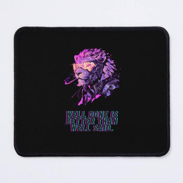 Item preview, Well done is better than well said quote designed and sold by SMARTKIT  DESIGNAGENCY.