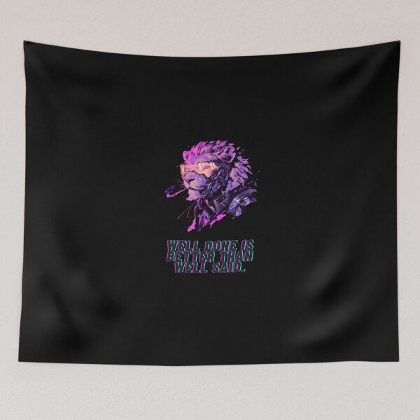 Item preview, Well done is better than well said quote designed and sold by SMARTKIT  DESIGNAGENCY.