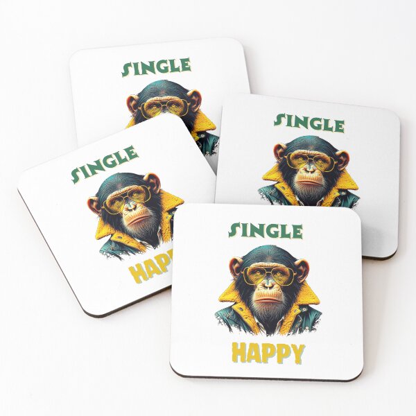 Item preview, happy single chimpanzees. living life to the fullest designed and sold by yilmar JER 33.3.