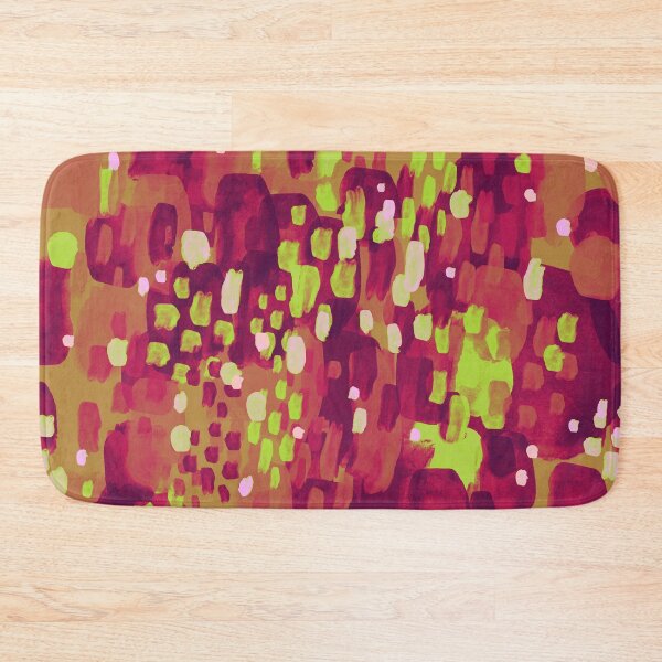 Item preview, End of Summertime Abstract Brush Strokes - Pink Pomelo designed and sold by klossisch.