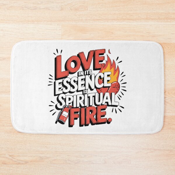 Item preview, Love in its essence is a spiritual fire designed and sold by P2Genies.