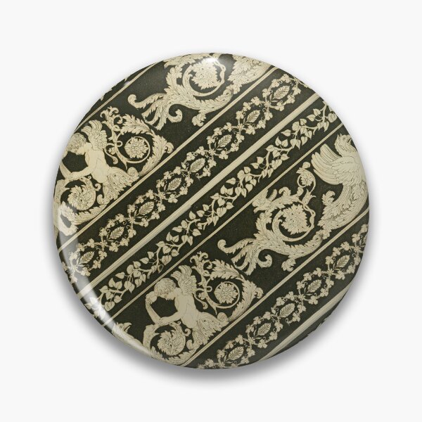 Item preview, Floral ornament with geometric elements designed and sold by Iuliia Nerd.