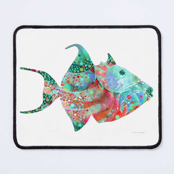 Item preview, Pure Enchantment Trigger Fish Beach Art designed and sold by Sharon Cummings Art.