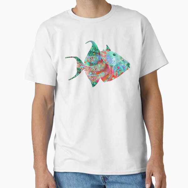 Item preview, Pure Enchantment Trigger Fish Beach Art designed and sold by Sharon Cummings Art.