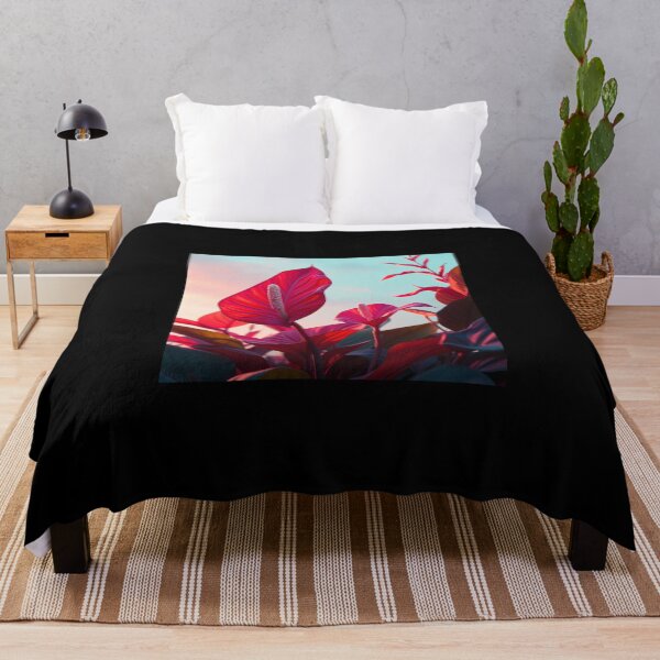 Item preview, beautiful anthurium wall art designed and sold by melissabeta.