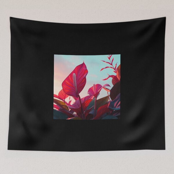 Item preview, beautiful anthurium wall art designed and sold by melissabeta.
