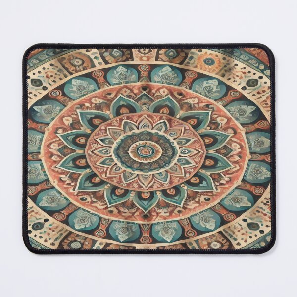 Item preview, Boho Mandala Magic Shower Curtain designed and sold by Naomi Gutierrez Parrish.