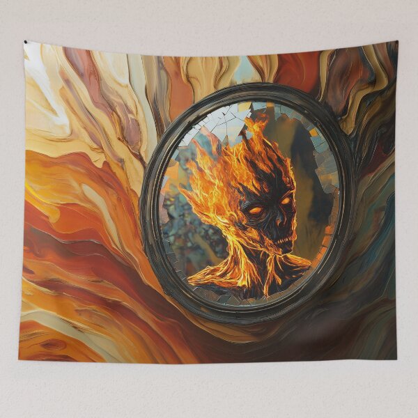 Item preview, Reflection of Flames designed and sold by Carlos Monteiro.