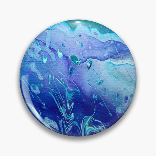 Item preview, Rain - Cool Color Acrylic Pour designed and sold by dnacademic.