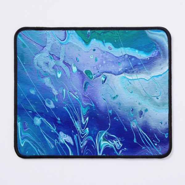 Item preview, Rain - Cool Color Acrylic Pour designed and sold by dnacademic.