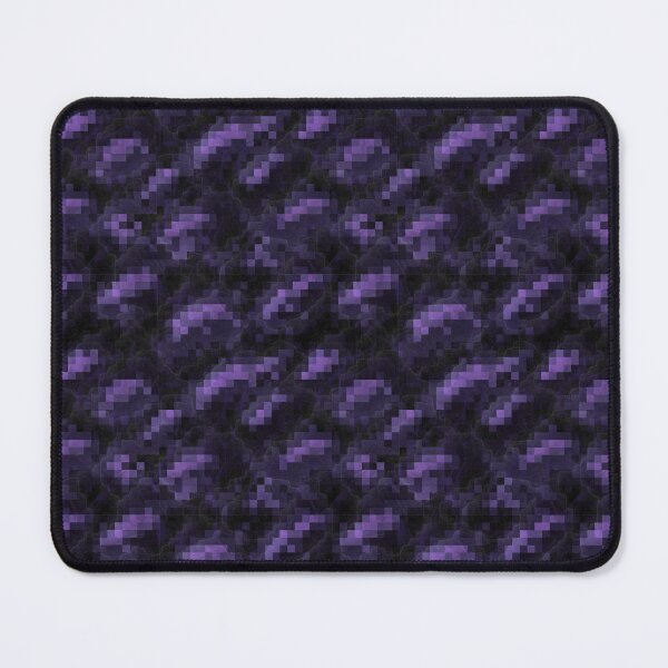 Item preview, Minecraft Obsidian Block Pixel Art Realistic designed and sold by Kubala Designs.