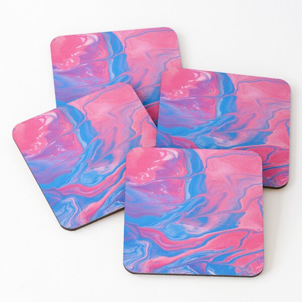 Item preview, Cotton Candy Colored Acrylic Pour designed and sold by dnacademic.