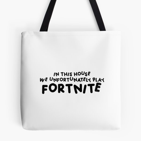 Item preview, in this house we play fortnite  designed and sold by shezzastardis.