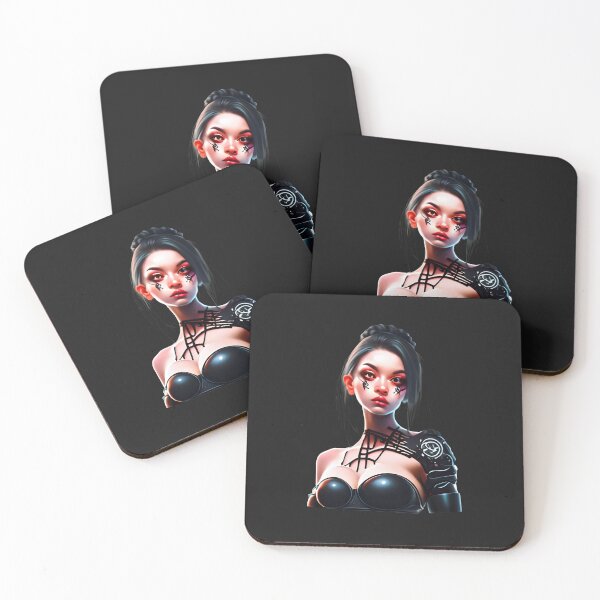 Item preview, Cyberpunk Goth Vampiress designed and sold by Chubuter.