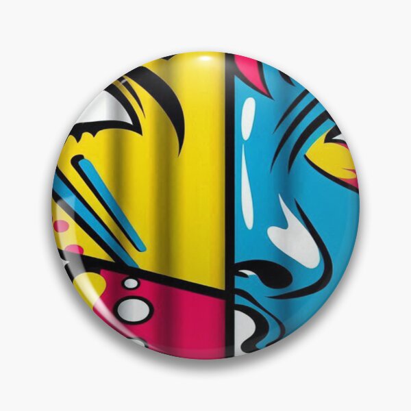 Item preview, Retro Pop Art Faces Shower Curtain designed and sold by Naomi Gutierrez Parrish.