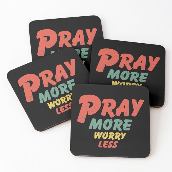 Item preview,  PRAY MORE WORRY LESS - MOTIVATIONAL QUOTES- CHRISTIAN QUOTES designed and sold by Gihan-Design.