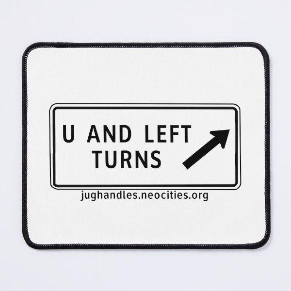 Item preview, u and left turns designed and sold by jughandles.