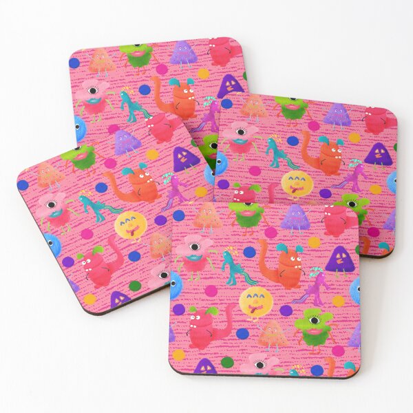 Item preview, Monster Mash - Pink designed and sold by AmeyCamp.