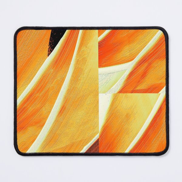 Item preview, Fire Water On Black 5 Orange Abstract Art designed and sold by Sharon Cummings Art.