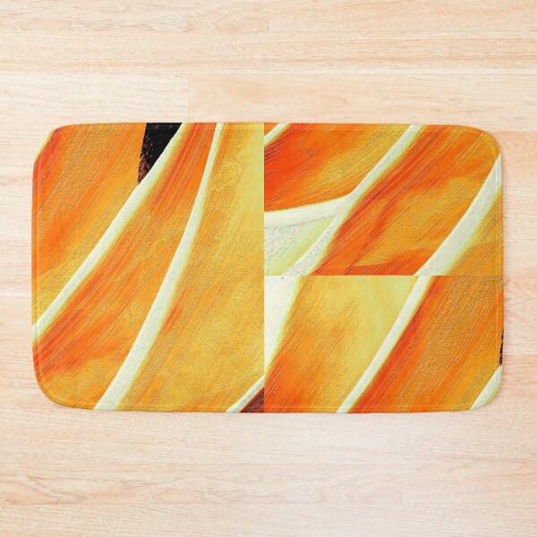 Item preview, Fire Water On Black 5 Orange Abstract Art designed and sold by Sharon Cummings Art.