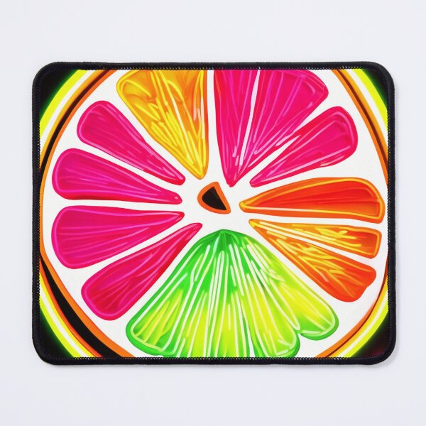 Item preview, Neon Citrus Fruit Fiesta designed and sold by Health And Fitness Posts e-Store.