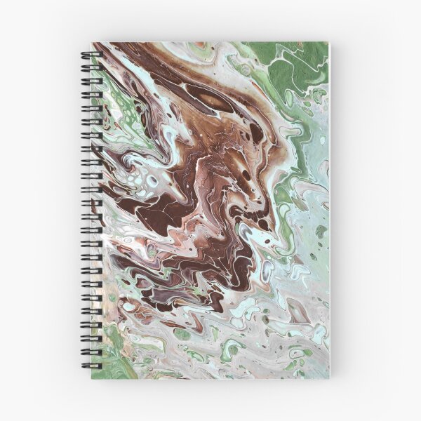 Item preview, Mint Melt - Abstract Acrylic Pour designed and sold by dnacademic.