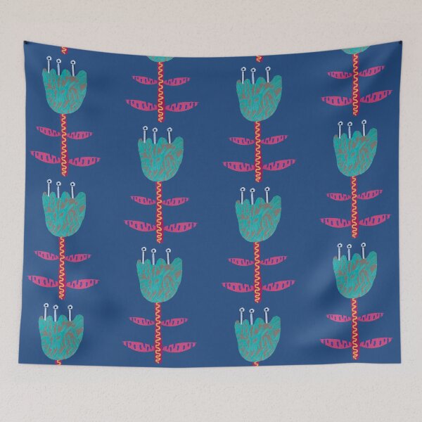 Item preview, Digital Collaged Flower Print designed and sold by vallisrowe.
